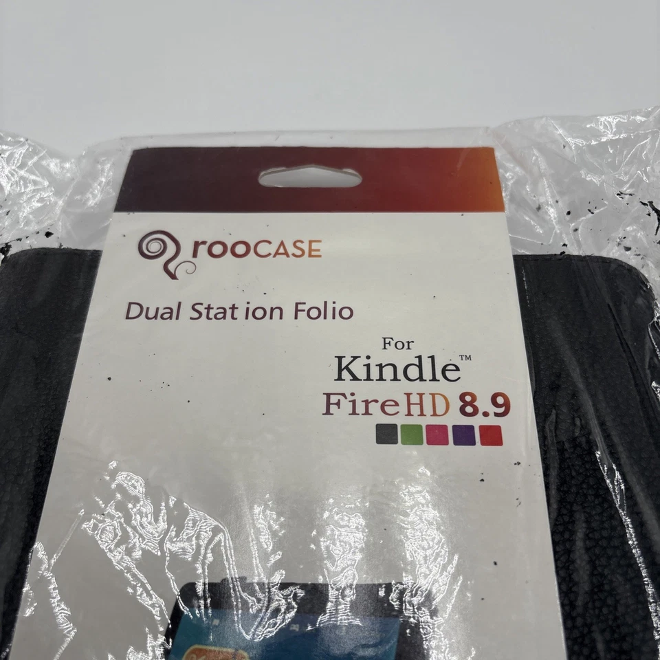 rooCASE Amazon Kindle Fire HD 8.9" Tablet Ultra-Slim Protective Folio Vegan Case - Image 4 of 4