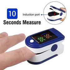 Finger Tip Pulse Oximeter Meter SpO2 Oxygen Saturation rate Heart Blood Monitor