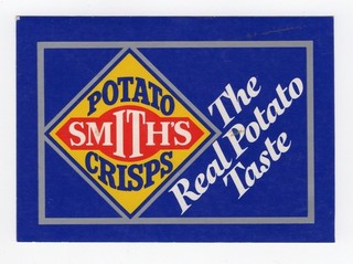 Australian Sticker 1980s Smith’s Potato Chips