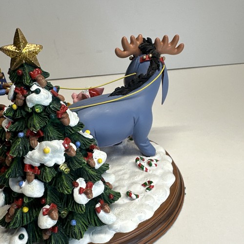 Disney Winnie the Pooh & Christmas Too Danbury come nuovo RARO - Foto 12 di 18