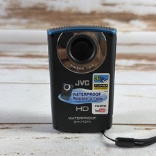 JVC PICSIO GC-FM2BU   Full HD Pocket Camcorder   Waterproof   Touchscreen