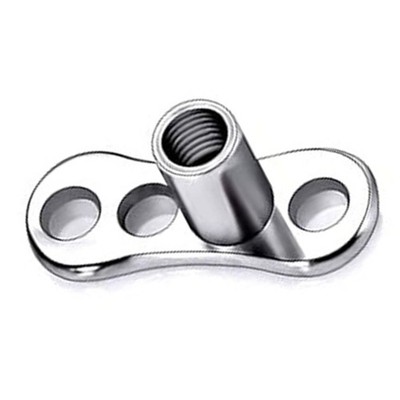 Practical Sturdy Steel Dermal Anchors Jewelry for Professional Piercing