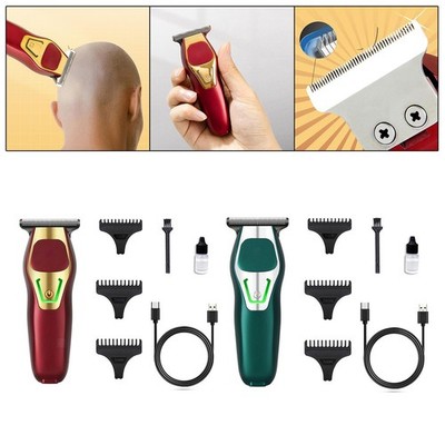 Silent Herren Haarschneidemaschine Bartschneider Barber Clipper T Blade Zero