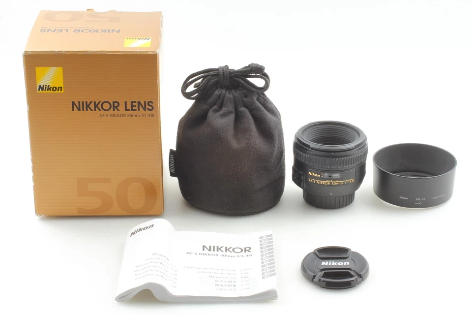 [ Unused in BOX ] Nikon AF-S NIKKOR 50mm f/1.4 G Standard Prime Lens From JAPAN - Image 4 of 4