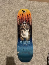 Skateboard - Andy Anderson Powell Peralta Heron Flight Deck 8.45