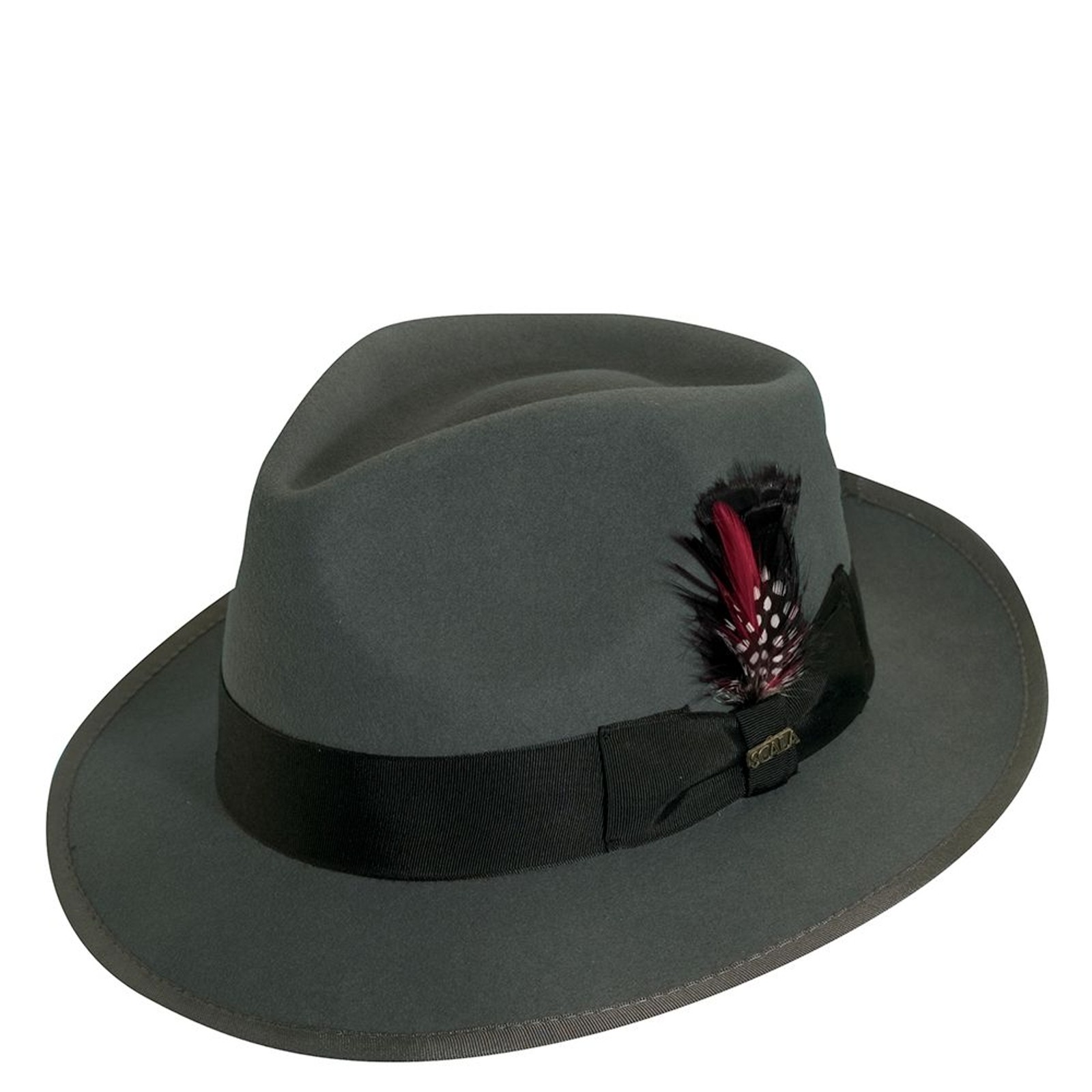 Scala Classico Men's Felt Teardrop Fedora
