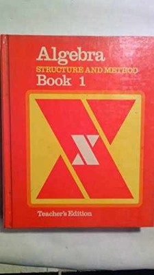 Algebra Structure and Method - Unknown Binding, by unknown author - Acceptable