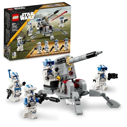 LEGO Star Wars Clone Troopers 501 Unidad Paquete de Batalla Juguete Regalo de Cumpleaños Edición en Bloque