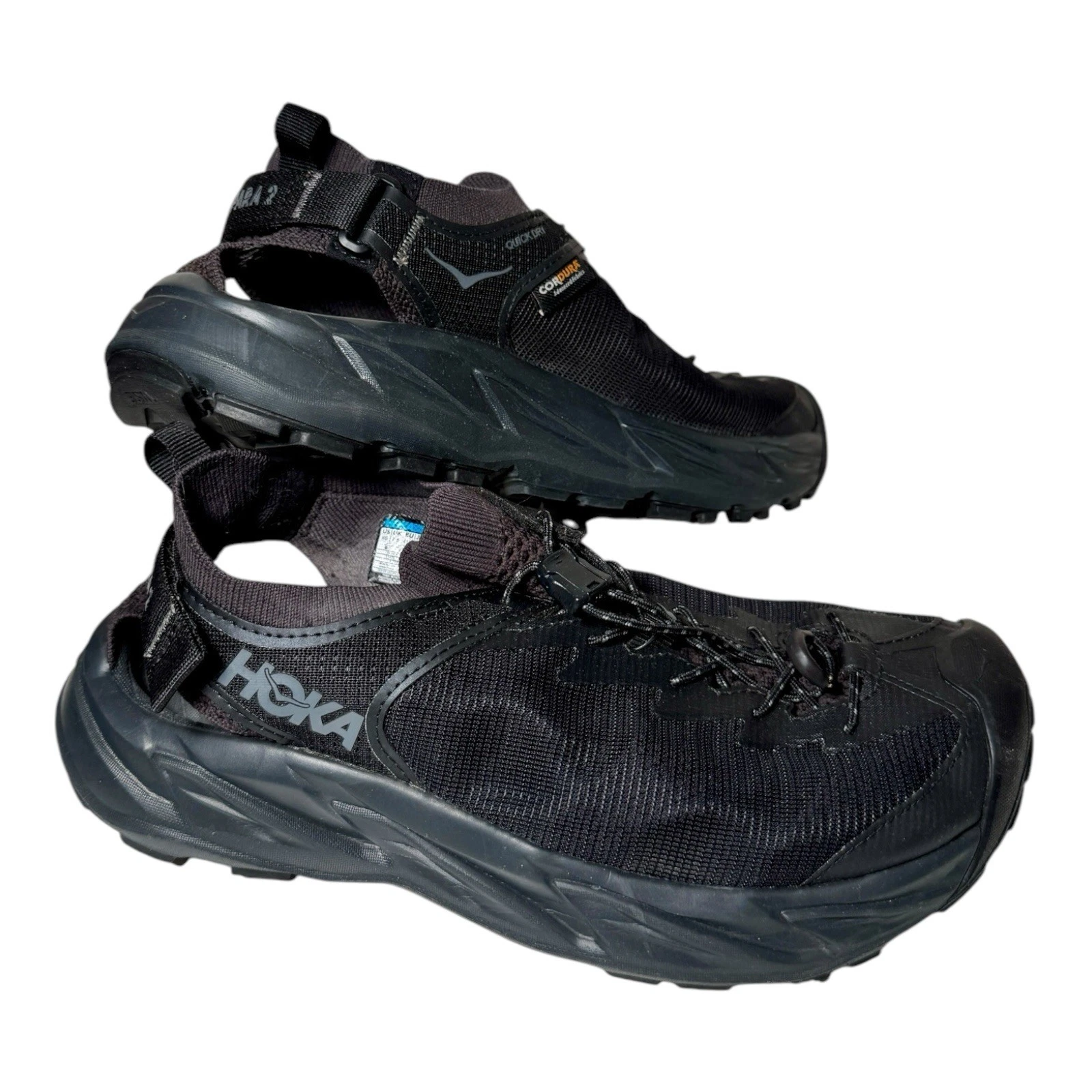 Hoka One One HOPARA 2 Sandali Regolabili Scarpe Acqua Nero Donna 9B