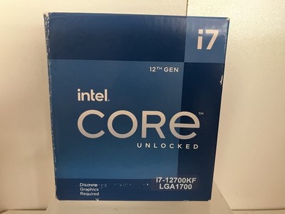 Intel Core i7-12700KF Gaming Desktop Processor 12(8P+4E) Cores