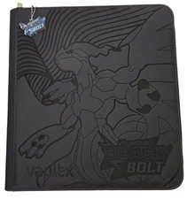 Vault X 12-Pocket Binder 480 Card Capacity - Black Bolt