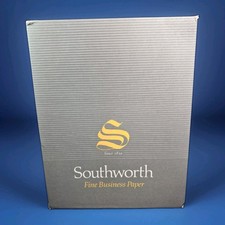 Southworth Campus Bond Copy Paper 8.5x11 500 Sheets # 1 White Smooth Finish 303C