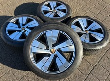 4 RUOTE INVERNALI ORIGINALI 19" ALLUMINIO PORSCHE TAYCAN AERO CONTINENTAL RDKS RUOTA LIBERA
