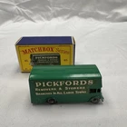 Vintage Matchbox Lesney #46 Pickfords Removal Van Green ORIGINAL BOX England UK