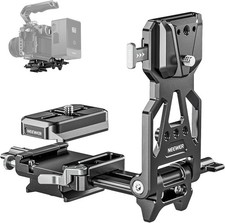 Foldable V Mount Battery Plate with Arca Type Quick Release Camera Mount DJI
