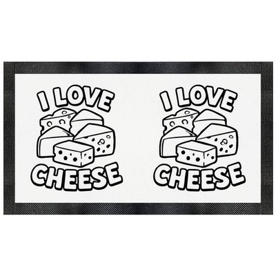 Futtermatte ''I Love Cheese'' für Haustiere (PM00030647)