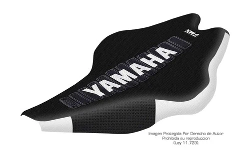 Yamaha YFZ450 R ATV Seat Cover UGS Black/White/White FMX Buyer Pays Duty
