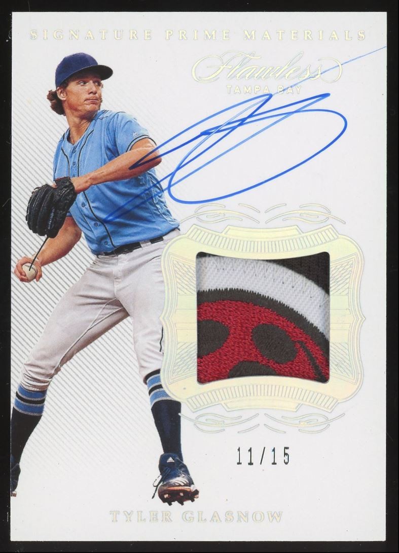 Tyler Glasnow #SPM-TG 2020 Flawless Signature Prime Materials