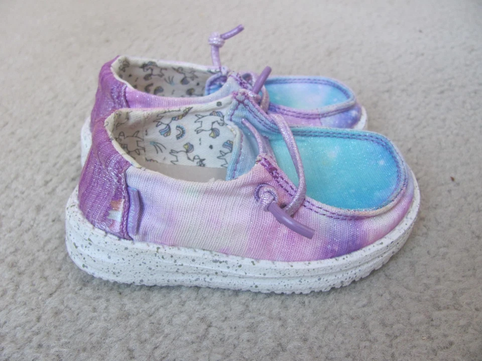 Zapatos informales multicolores para bebé/niño pequeño Hey Dude talla 6 Foto 3 de 4