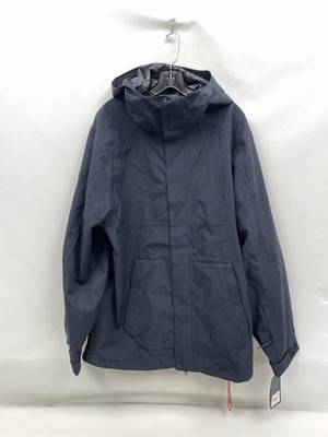 VOLCOM G0652516 BRIGHTON FULL ZIP JACKET BLACK MENS SIZE LARGE