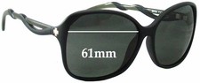 SFx Replacement Sunglass Lenses fits Spy Optic Fiona - 61mm Wide