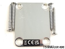 Fender Standard Stratocaster Strat 4-Bolts Guitar Strat, Part -NECK PLATE.