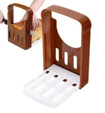Slicer Cutting Slicing Guide Kitchen Tool Practical Bread Cutter Loaf Toast UK