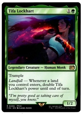 MTG | Tifa Lockhart #206 | Final Fantasy | NM | EN