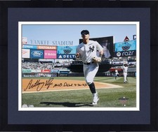 Framed Anthony Volpe New York Yankees Signed 16x20 Opening Day Photo w/Insc