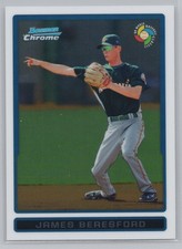 James Beresford 2009 Bowman Chrome WBC Prospects #BCW27 Australia