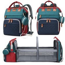 Astro alan Baby Diaper Bags with 16.5 x 8 x 13 inches, Red-green-blue