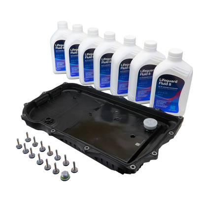Kit Coppa Olio Cambio Automatico ZF Completo – Con Filtro, Guarnizione E Bulloni Per Jaguar S-Type XF XJR XK8, Land Rover Ecc. (alluminio) - 2