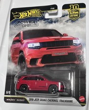 2026 Hot Wheels POWER TRIP 2019 Jeep Grand Cherokee Trackhawk Red 5/5 NEW