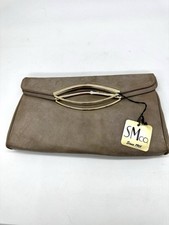 Vintage SM Company Leather Clutch Bag Read Description