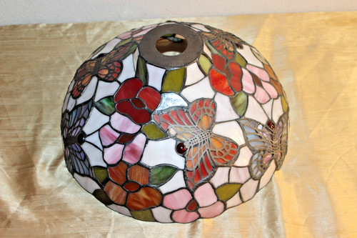 Dale Tiffany Lamp Shade Only BUTTERFLY