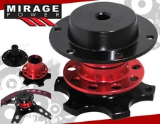 6 Hole Bolt Competition Zero Play Style Steering Wheel Quick Release Adapter Kit