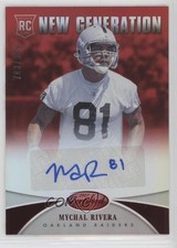 2013 Certified New Generation Mirror Red Signatures /999 Mychal Rivera Auto 0c2