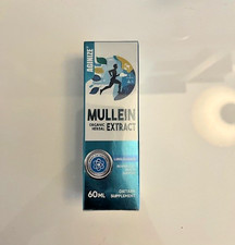 Mullein Organic Herbal Extract   Lung Cleanse Support  Respiratory Health Drops