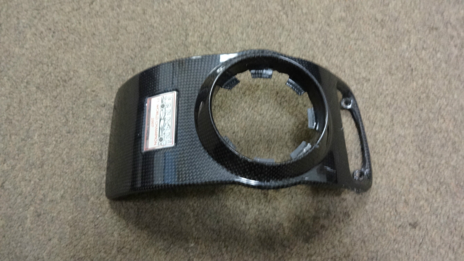 Ferrari F430 Carbon Fiber RH, Right Dash Bezel, P/N 68648100