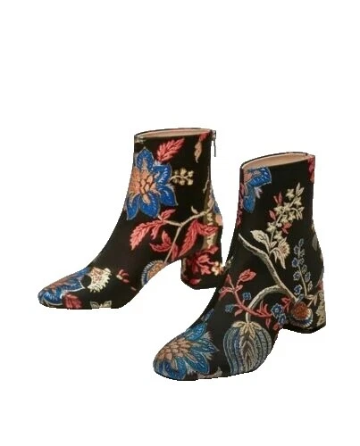 Zara Floral Boots for Women