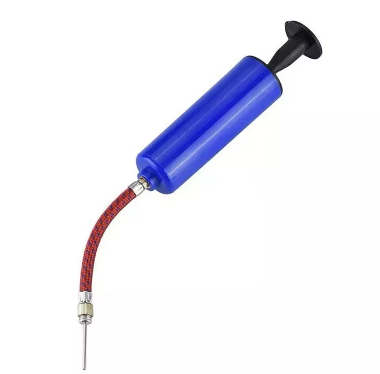 kompakte Ballpumpe mit 7 Nadeln, Verlängerung und Luftmatratzen-Adapter -Neu- - Bild 3 von 4