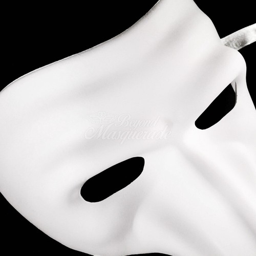 DIY Unpainted Mardi Gras Venetian White Blank Halloween Costume Masquerade Mask - Picture 82 of 116