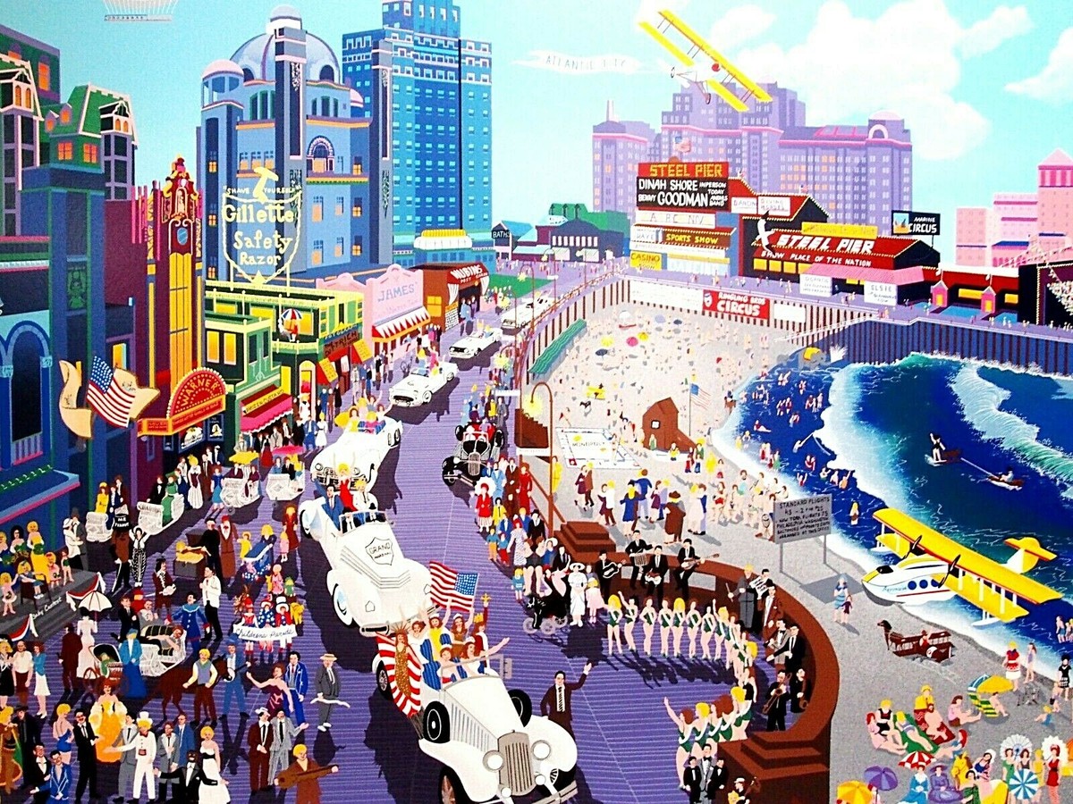 Melanie Taylor Kent Board walk ジグソーパズル s-l1200.jpg