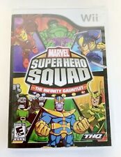 Marvel Super Hero Squad: The Infinity Gauntlet Nintendo Wii 2010 Video Game