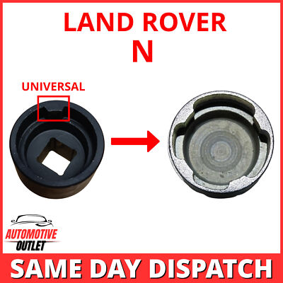 LAND ROVER DISCOVERY 3/4 RADMUTTER SCHRAUBE SCHLÜSSEL RANGE ROVER N KBM500140