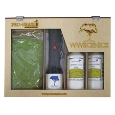 WWS Pro Grass Layering System | Static Grass & Applicator Complete Starter Kit