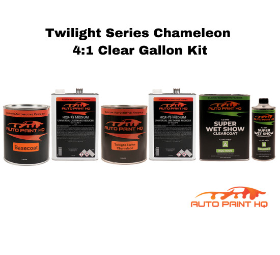 Twilight Series Chameleon Toxic Blaze over Vanilla Creme Gallon Kit