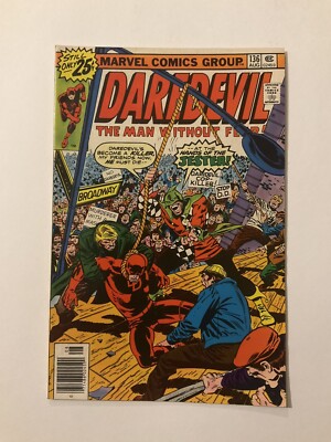 Daredevil 136 Newsstand Edition Near Mint Nm Marvel
