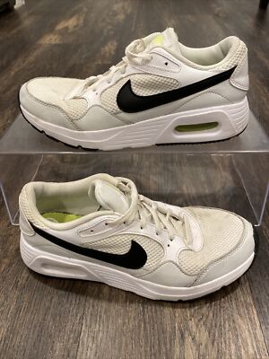 Nike Air Max SC GS White Dust Black Volt Junior 7Y Casual Lifestyle CZ5358-105  | eBay