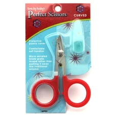 Karen Kay Buckley's Perfect Scissors, Curved Tip 3-1/4" For Sewing & Embroidery